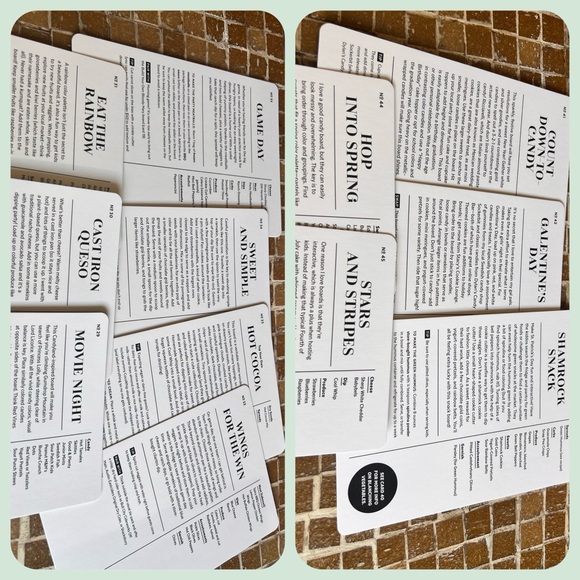 The Cheese Board Deck Recipe Cards 50 Fantastic and Exciting Dishes Meg Quinn - Picture 12 of 16